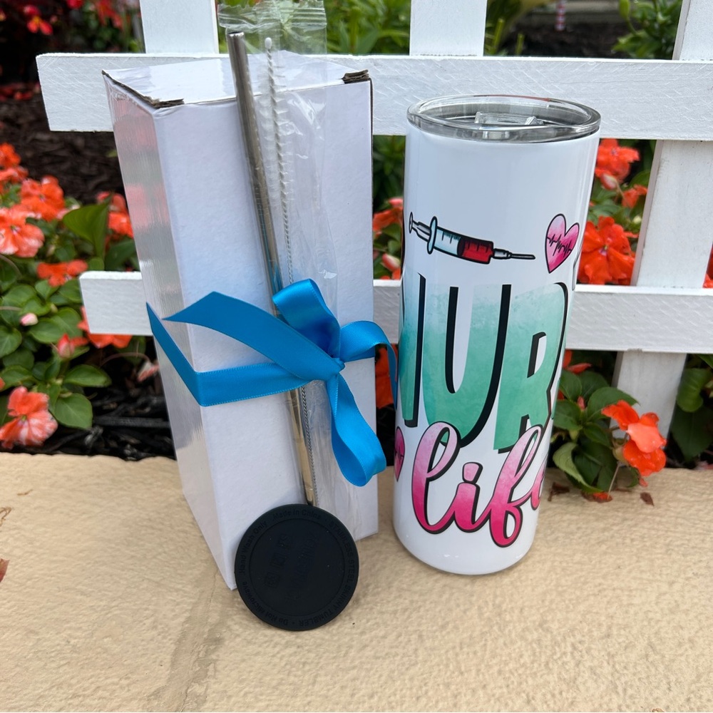 #134 Minnie Nurse Life Tumbler - Picture 3 of 4